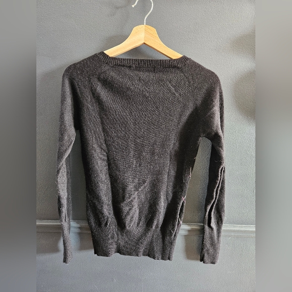 Womens Gordon Cooper Golf Argyle Wool & Cashmere Sweater – Size S – Black - Picture 4 of 5